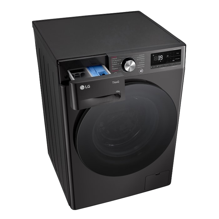 LG Waschmaschine Weiß (EEK A-10%*, 11 kg, 1.350 U./Min.) mit AI DD® & TurboWash®360° | F4WR700YB, F4WR700YB