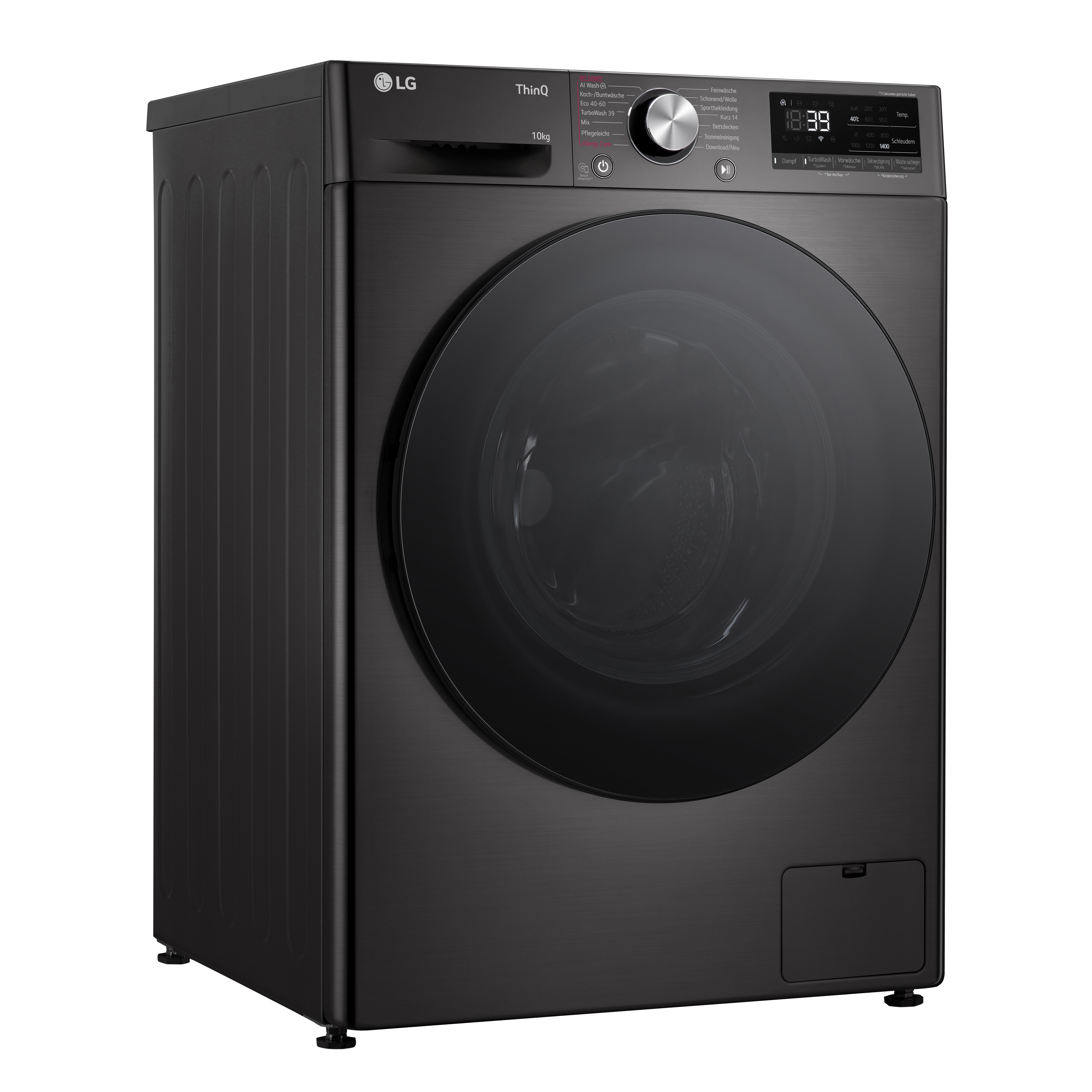 LG Waschmaschine Weiß (EEK A-10%*, 11 kg, 1.350 U./Min.) mit AI DD® & TurboWash®360° | F4WR700YB, F4WR700YB