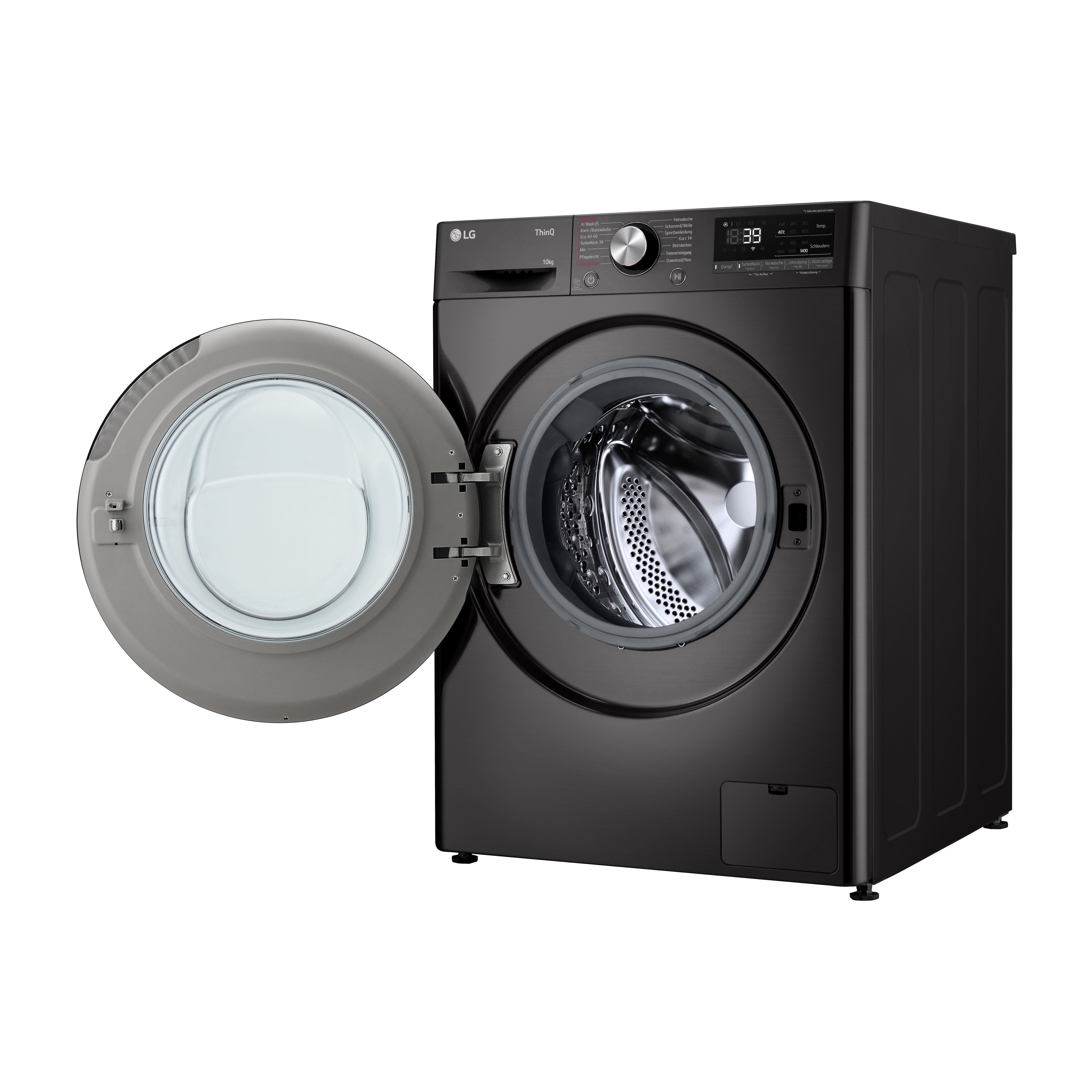 LG Waschmaschine Weiß (EEK A-10%*, 11 kg, 1.350 U./Min.) mit AI DD® & TurboWash®360° | F4WR700YB, F4WR700YB