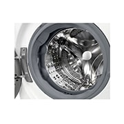 LG Waschmaschine Weiß (A-10%*, 11 kg, 1.350 U./Min.) mit AI DD® & TurboWash®360° | F4WR7012, F4WR7012