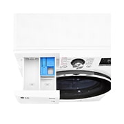 LG Waschmaschine Weiß (A-10%*, 11 kg, 1.350 U./Min.) mit AI DD® & TurboWash®360° | F4WR7012, F4WR7012