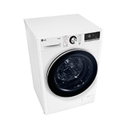 LG Waschmaschine Weiß (A-10%*, 11 kg, 1.350 U./Min.) mit AI DD® & TurboWash®360° | F4WR7012, F4WR7012