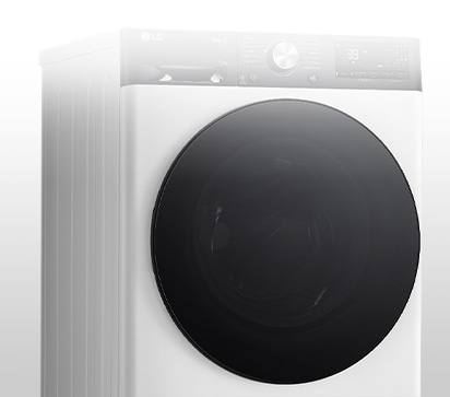 Waschmaschine mit 13 kg Kapazität | EEK A | 1.400 U./Min. | Weiß mit  schwarzem Bullaugenring | F4WR703Y - F4WR703Y | LG DE