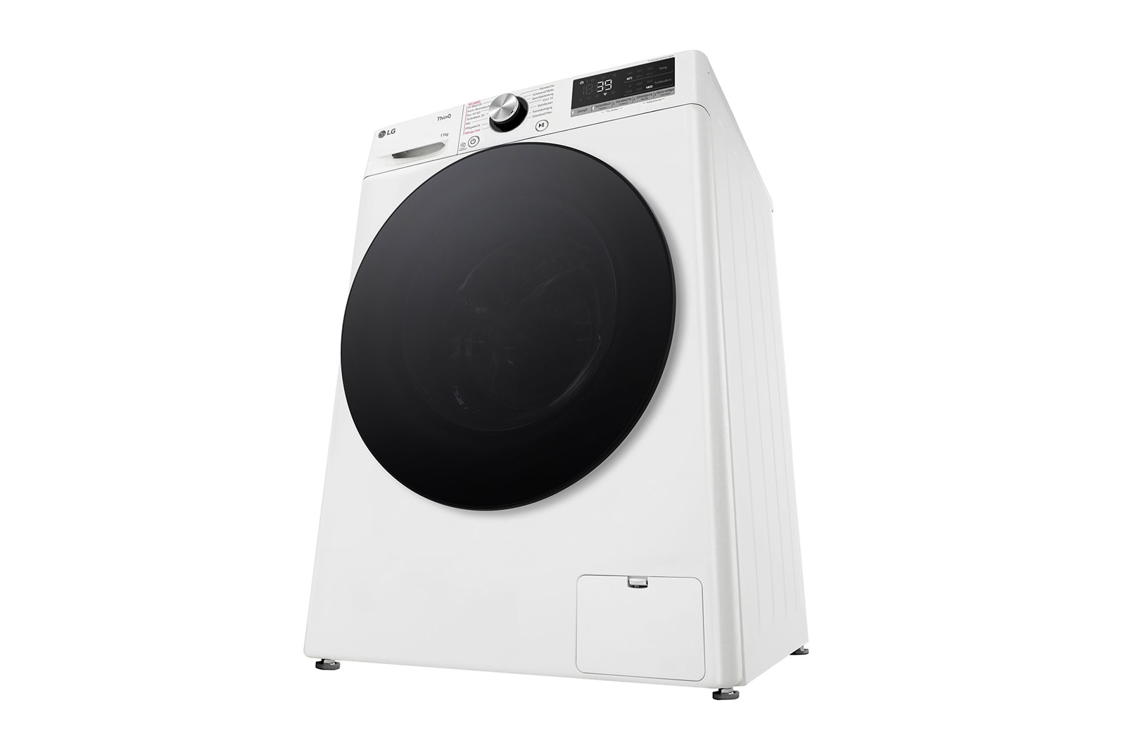 LG Waschmaschine Weiß (A-10%*, 11 kg, 1.350 U./Min.) mit AI DD® & TurboWash®360° | F4WR701Y, F4WR701Y