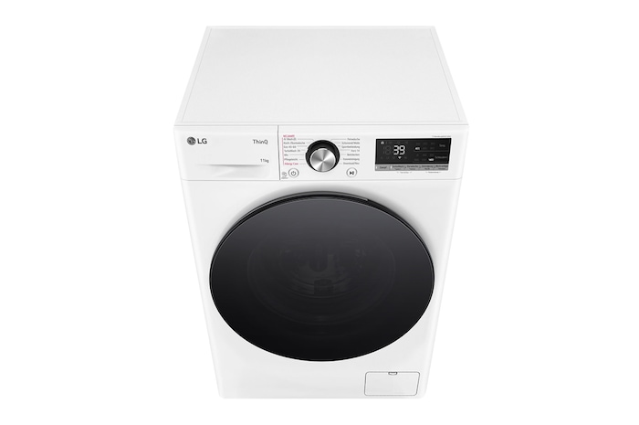 LG Waschmaschine Weiß (EEK A-10%*, 11 kg, 1.350 U./Min.) mit AI DD® & TurboWash®360° | F4WR701Y, F4WR701Y