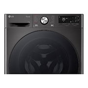 LG Waschmaschine mit 11 kg Kapazität | EEK A | 1.400 U./Min. | Schwarz mit schwarzem Bullaugenring | F4WR701YB, F4WR701YB