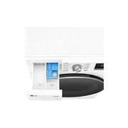 LG Waschmaschine Weiß (A-20%*, 13 kg, 1.360 U./Min.) mit AI DD® & TurboWash®360° | F4WR7031, F4WR7031