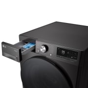 | Black Waschmaschine EEK F4WR703YB Platinum DE | | A mit F4WR703YB Kapazität kg - U./Min. | 13 Bullaugenring 1.400 mit schwarzem | LG