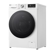 LG Waschmaschine Weiß (9 kg, 1.400 U./Min., EEK A -10%*) mit AI DD®, Steam & TurboWash®360° | F4WR7091, F4WR7091