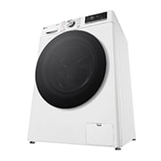 LG Waschmaschine Weiß (9 kg, 1.400 U./Min., EEK A -10%*) mit AI DD®, Steam & TurboWash®360° | F4WR7091, F4WR7091