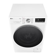 LG Waschmaschine Weiß (9 kg, 1.400 U./Min., EEK A -10%*) mit AI DD®, Steam & TurboWash®360° | F4WR7091, F4WR7091