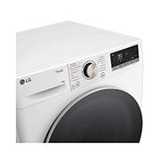 LG Waschmaschine Weiß (A-10%*, 9 kg, 1.360 U./Min.) mit AI DD® & TurboWash®360° | F4WR709G, F4WR709G