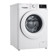 LG  Waschmaschine mit  7 kg Kapazität | 1.400 U./Min.  | Weiß mit weißem Bullaugenring  | F4WV107P3C, F4WV107P3C