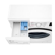 LG Waschmaschine mit AI DD®| 8 kg | Energieeffizienzklasse C | 1.400 U./Min.| Steam | 6 Motion®| Neue Wohlfühl-Trommel, F4WV308S0