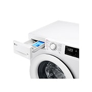 LG Waschmaschine | 8 kg | Energieeffizienzklasse A | 1.400 U./Min. | AI DD® | Steam | TurboWash® 360° | F4WV3183, F4WV3183