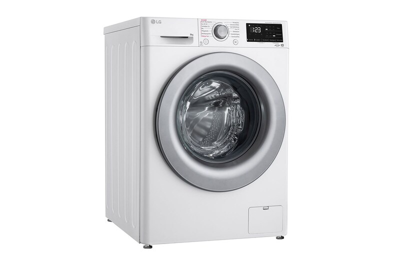 LG Waschmaschine | 8 kg | EEK A | AI DD® | Steam | 1.400 U./Min.| TurboWash® 360° | F4WV3284, F4WV3284