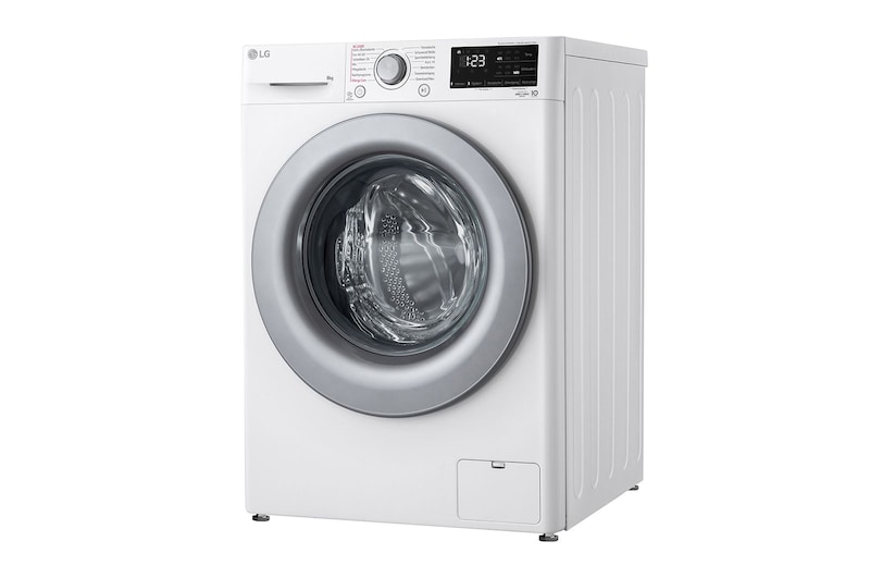 LG Waschmaschine | 8 kg | EEK A | AI DD® | Steam | 1.400 U./Min.| TurboWash® 360° | F4WV3284, F4WV3284