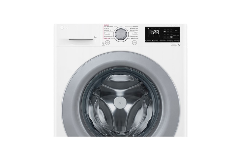 LG Waschmaschine | 8 kg | EEK A | AI DD® | Steam | 1.400 U./Min.| TurboWash® 360° | F4WV3284, F4WV3284