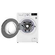 LG Waschmaschine mit 8 kg Kapazität | Energieeffizienzklasse B | 1.400 U./Min. | Weiß mit weißem Bullaugenring | F4WV408S0B , F4WV408S0B