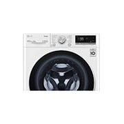 LG Waschmaschine mit 8 kg Kapazität | Energieeffizienzklasse B | 1.400 U./Min. | Weiß mit weißem Bullaugenring | F4WV408S0B , F4WV408S0B