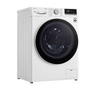 LG Waschmaschine mit 8 kg Kapazität | Energieeffizienzklasse B | 1.400 U./Min. | Weiß mit weißem Bullaugenring | F4WV408S0B , F4WV408S0B
