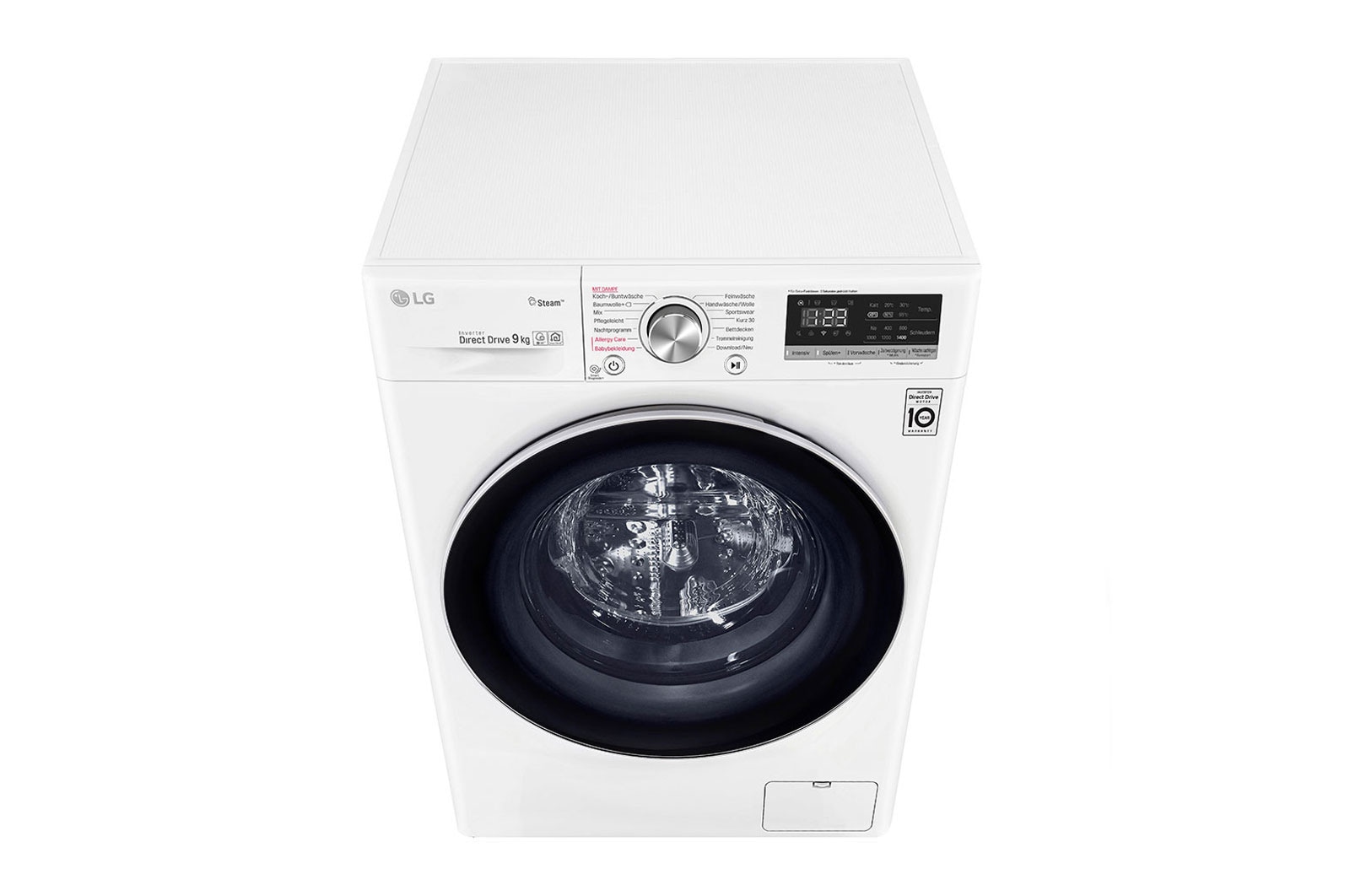 LG Waschmaschine | 9 kg | Energieeffizienzklasse D | AI DD® | Steam, F4WV409S1