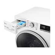 LG Waschmaschine | 9 kg | Energieeffizienzklasse B | AI DD®| Steam | TurboWash | Neue Wohlfühl-Trommel | ThinQ®, F4WV509S1