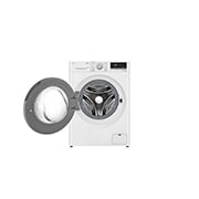 LG Waschmaschine (8 kg, 1.400 U./Min., EEK A) mit schwarzem Bullaugenring | F4WV7080, F4WV7080