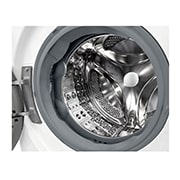 LG Waschmaschine (8 kg, 1.400 U./Min., EEK A) mit schwarzem Bullaugenring | F4WV7080, F4WV7080