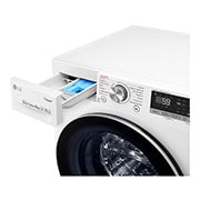 LG Waschmaschine | 8kg | AI DD™ | Steam, F4WV708P1