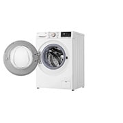LG Waschmaschine (8 kg, 1.400 U./Min., EEK A) mit roségoldenem Bullaugenring | F4WV708P1R, F4WV708P1R