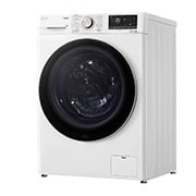 LG Waschmaschine (8 kg, 1.400 U./Min., EEK A) mit roségoldenem Bullaugenring | F4WV708P1R, F4WV708P1R
