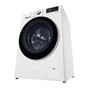 LG Waschmaschine (8 kg, 1.400 U./Min., EEK A) mit roségoldenem Bullaugenring | F4WV708P1R, F4WV708P1R