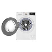LG Waschmaschine (8 kg, 1.400 U./Min., EEK A) mit roségoldenem Bullaugenring | F4WV708P1R, F4WV708P1R
