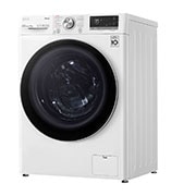 LG Waschmaschine mit 9 kg Kapazität | Energieeffizienzklasse A | 1.400 U./Min. | Weiß mit weißem Bullaugenring | F4WV709AT1, F4WV709AT1