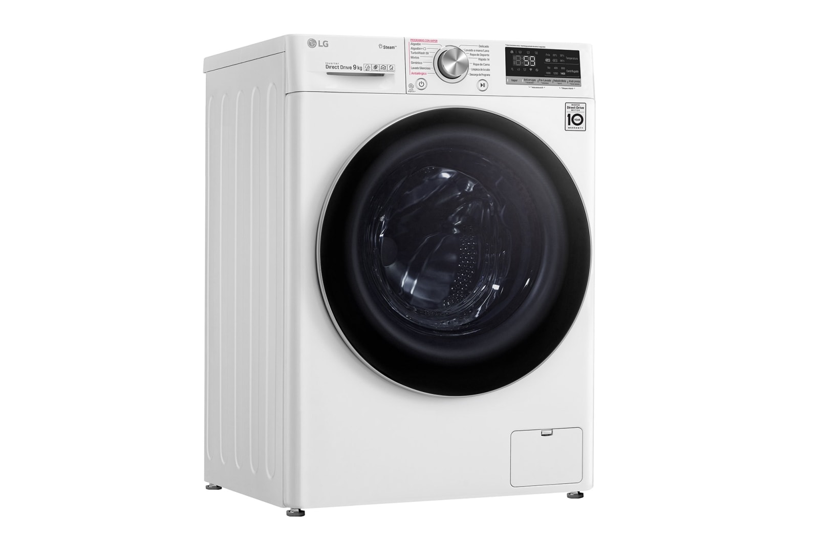 LG Waschmaschine | 9 kg | AI DD™ | Steam+™, F4WV709P1
