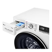 LG Waschmaschine | 10 kg | AI DD™ | Steam+™ | TurboWash™ | Aqualock | Neue Wohlfühl-Trommel, F4WV710P1