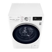 LG Waschmaschine Weiß (A, 10,5 kg, 1.360 U./Min.) mit AI DD® & TurboWash®360° | F4WV710P1E, F4WV710P1E