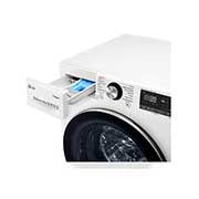 LG Waschmaschine | 9 kg | AI DD™ | Steam+™ | TurboWash™360°      , F4WV909P2