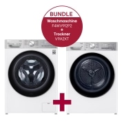 LG Waschmaschine (12 kg, 1.400 U./Min.) und Trockner (10 kg) im Set | F4WV912P2.V9A2XT, F4WV912P2.V9A2XT