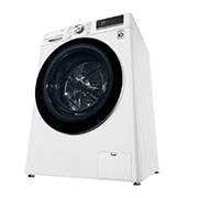 LG Waschmaschine mit 10,5 kg Kapazität | Energieeffizienzklasse A | 1.600 U/Min. | Weiß mit weißem Bullaugenring | F6WV710AT2, F6WV710AT2