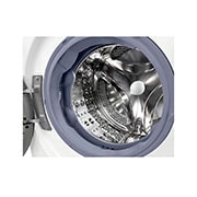 LG Waschmaschine mit 10,5 kg Kapazität | Energieeffizienzklasse A | 1.600 U/Min. | Weiß mit weißem Bullaugenring | F6WV710AT2, F6WV710AT2