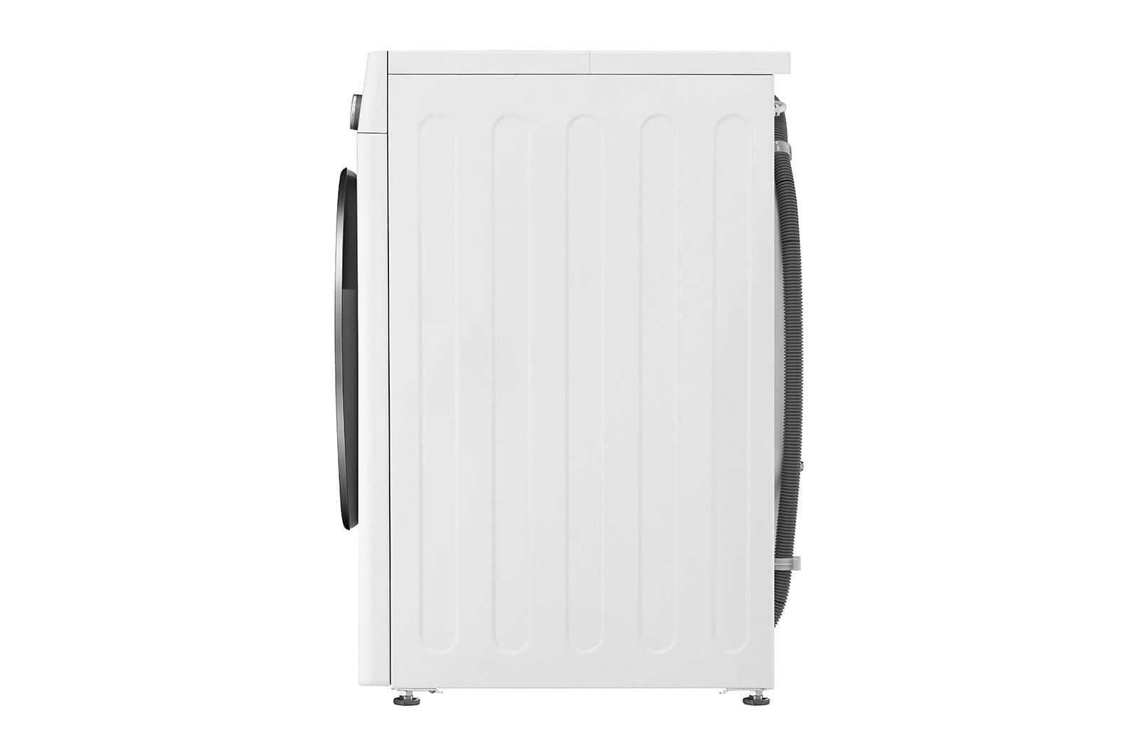 LG Waschmaschine mit 10,5 kg Kapazität | Energieeffizienzklasse A | 1.600 U/Min. | Weiß mit weißem Bullaugenring | F6WV710AT2, F6WV710AT2