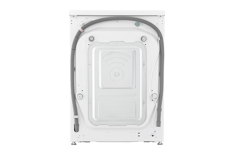 LG Waschmaschine mit 10,5 kg Kapazität | Energieeffizienzklasse A | 1.600 U/Min. | Weiß mit weißem Bullaugenring | F6WV710AT2, F6WV710AT2