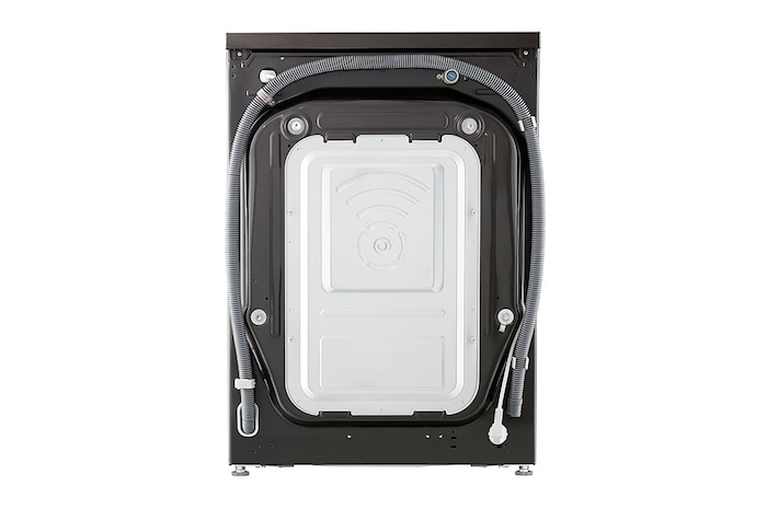 LG Waschmaschine Metallic Black Steel (EEK A, 10,5 kg, 1.560 U./Min.) mit AI DD® & TurboWash®360° | F6WV710P2S, F6WV710P2S