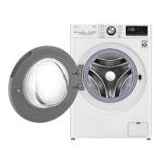 LG Waschmaschine | 10,5 kg | Energieeffizienzklasse* A | AI DD® | Steam | TurboWash® 360° | ThinQ® | Neue Wohlfühl-Trommel, F6WV910P2