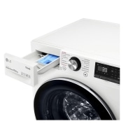 LG Waschmaschine | 10,5 kg | Energieeffizienzklasse* A | AI DD® | Steam | TurboWash® 360° | ThinQ® | Neue Wohlfühl-Trommel, F6WV910P2