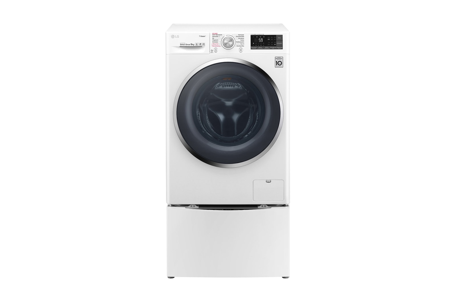 LG Waschmaschine 9 KG + Mini-Waschmaschine 2 KG  | Dampffunktion, TWINW9ATS2