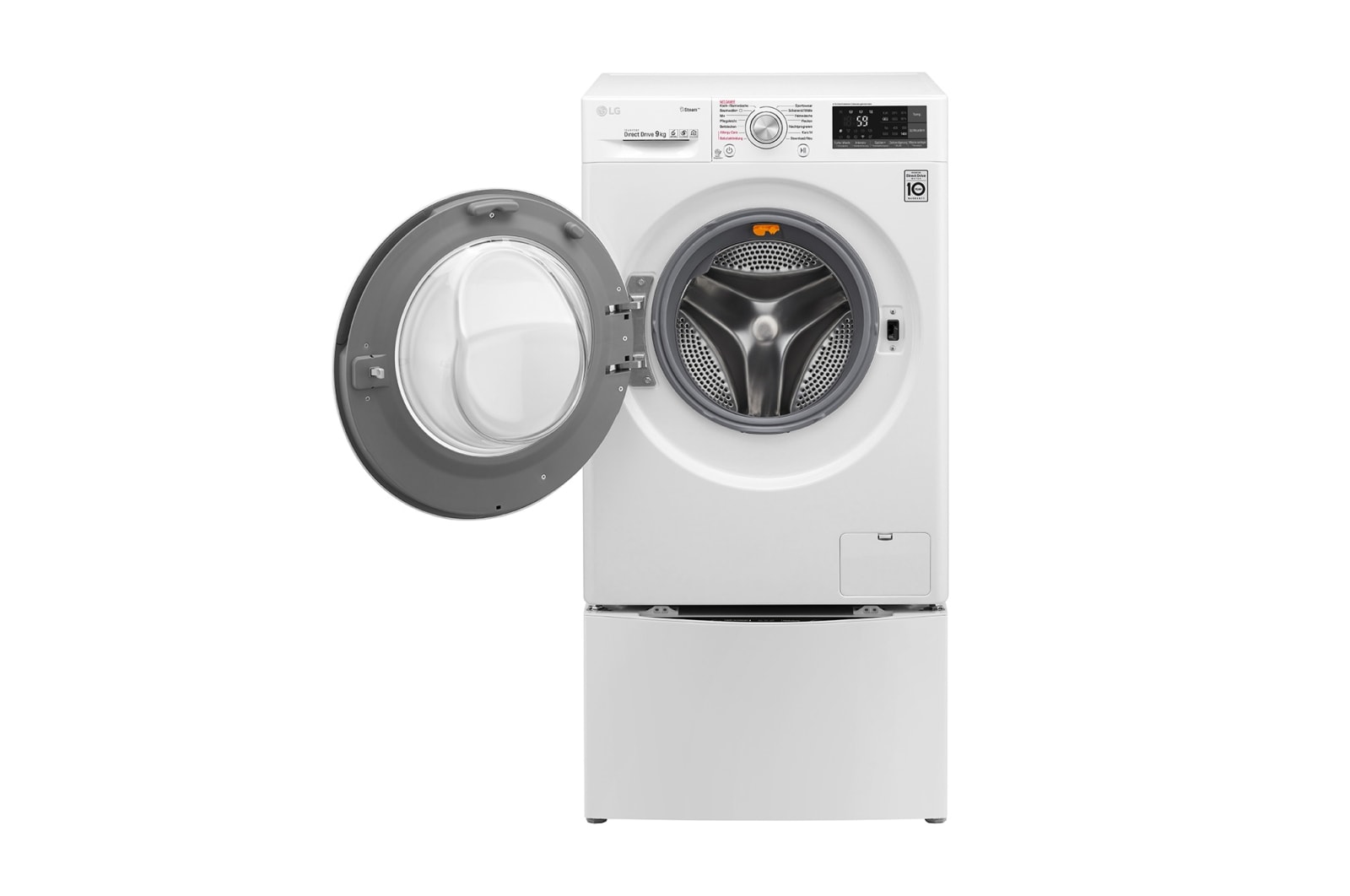 LG Waschmaschine 9 KG + Mini-Waschmaschine 2 KG  | Dampffunktion, TWINW9ATS2