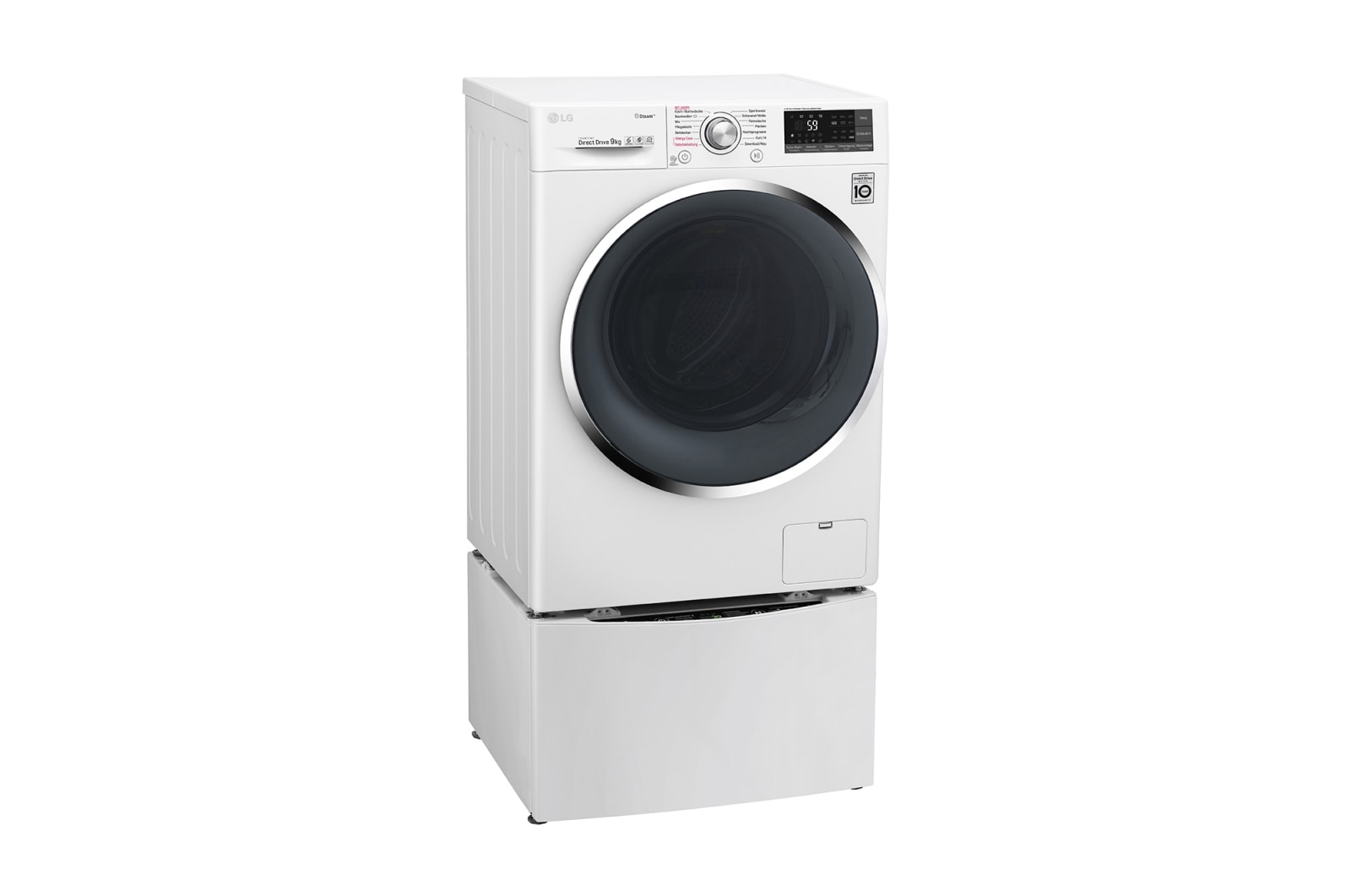 LG Waschmaschine 9 KG + Mini-Waschmaschine 2 KG  | Dampffunktion, TWINW9ATS2